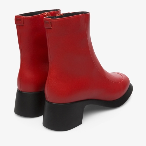 Camper Trisha Womens Ankle Boots US-02957 Red Online Sale